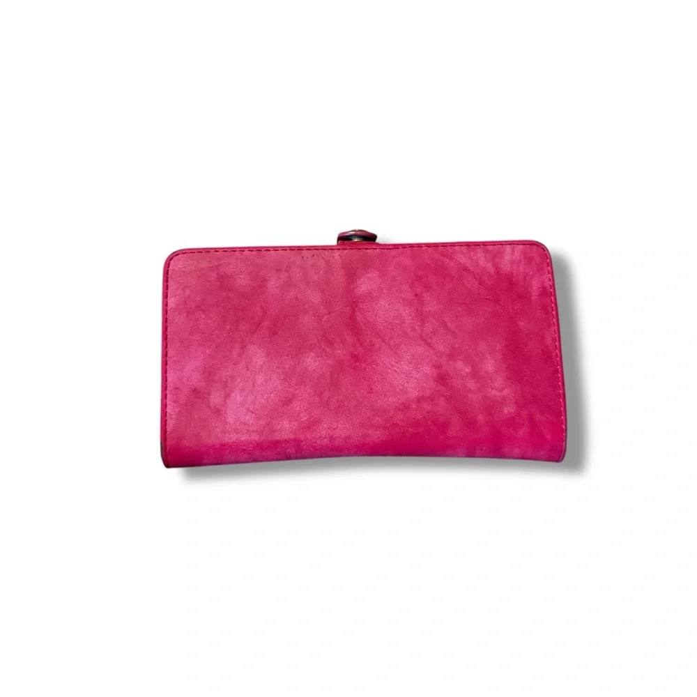 Case Me Wallet Phone Case Pink‎ Faux Leather Multi-Compartment 6.5x4 Magnetic